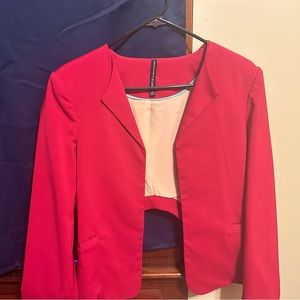 Walter Baker hot pink Blazed with zipper in the back